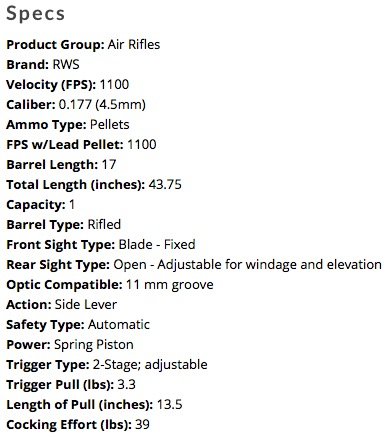 Diana RWS 54 Air King Air Rifle Review - RifleZone.com